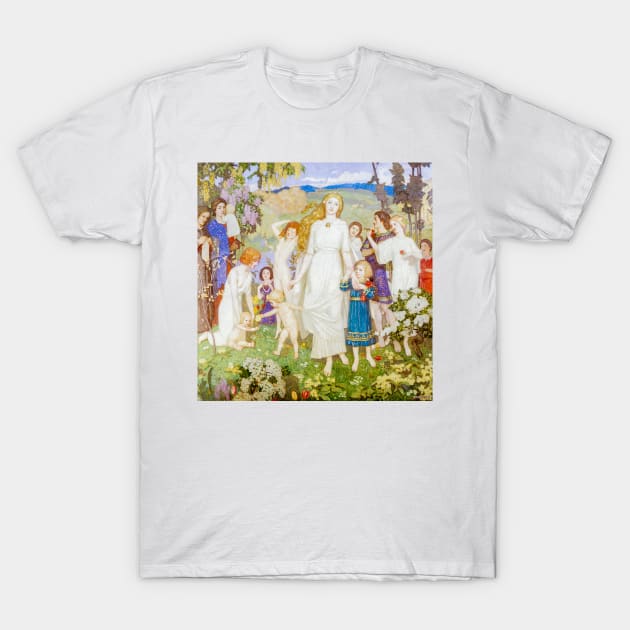 The Coming of Bride (1917) by John Duncan T-Shirt by immortalpeaches